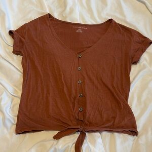 American Eagle Button Up Top